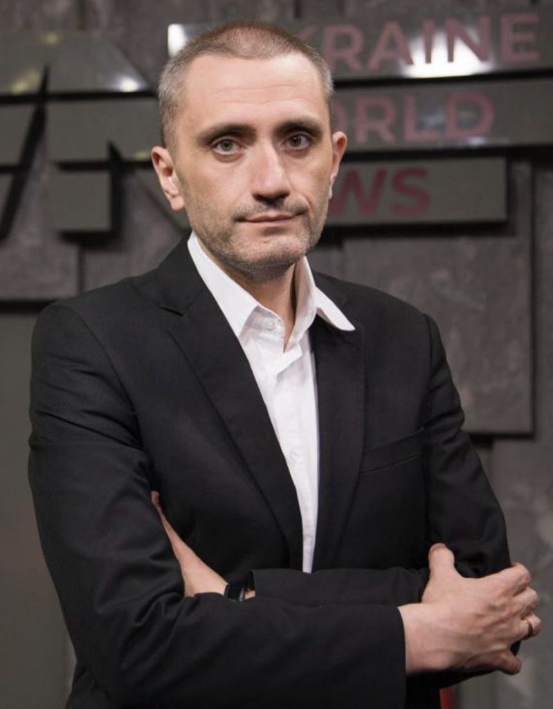 Сергій Ягодзінський у телестудії